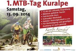 1. Mountainbike-Tag rund um die „Kuralpe“ in Lautertal